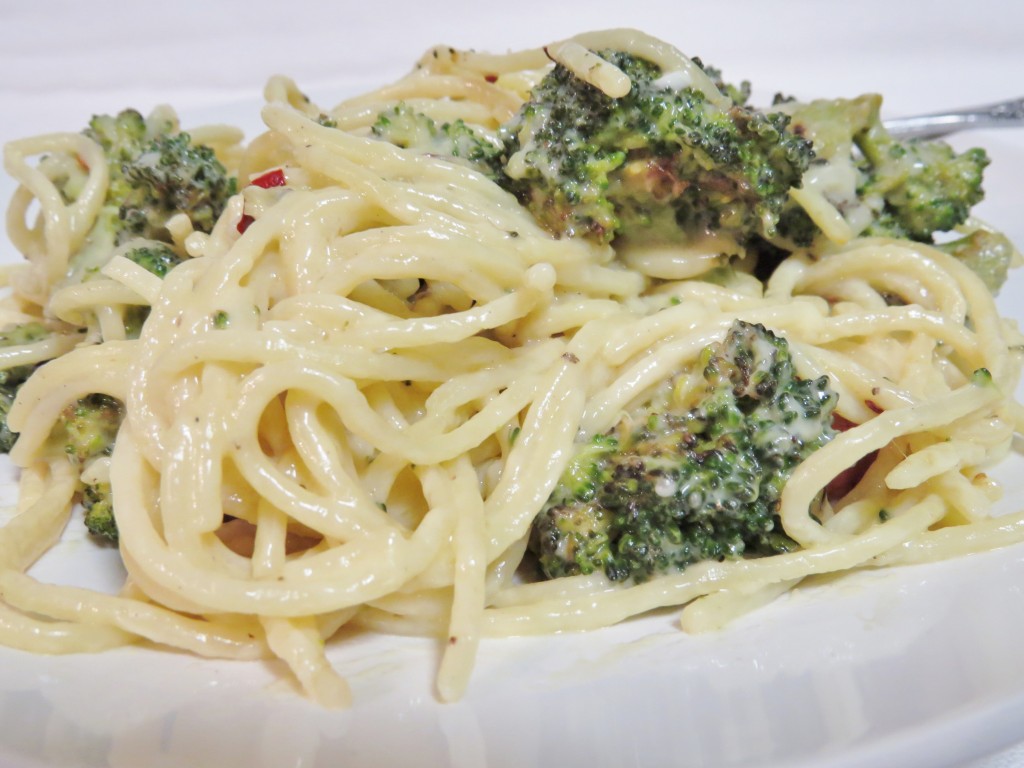 roasted broccoli with pasta