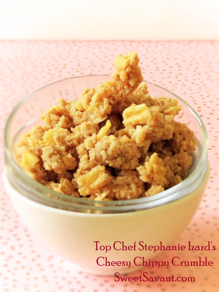 Top Chef Stephanie Izard's cheesy chippy crumble recipe