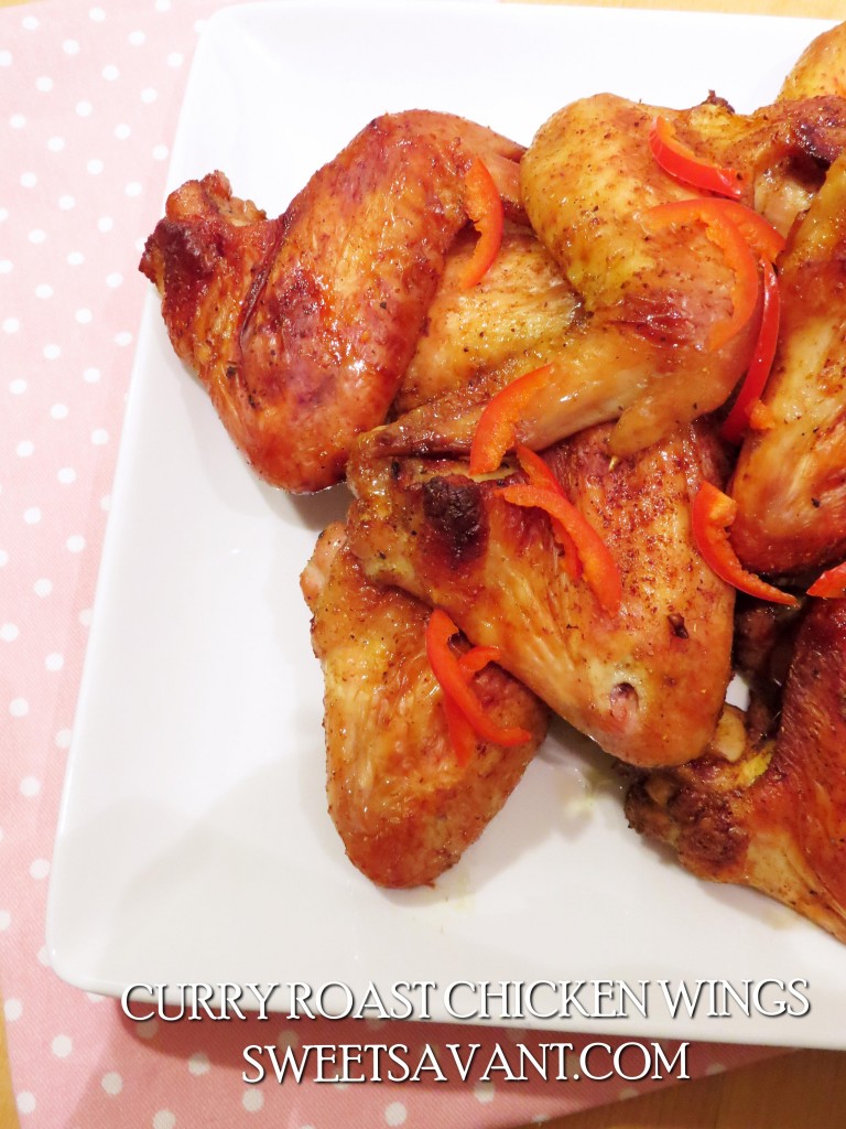 curry roast chicken wings Sweet Savant Best Super Bowl Recipes 