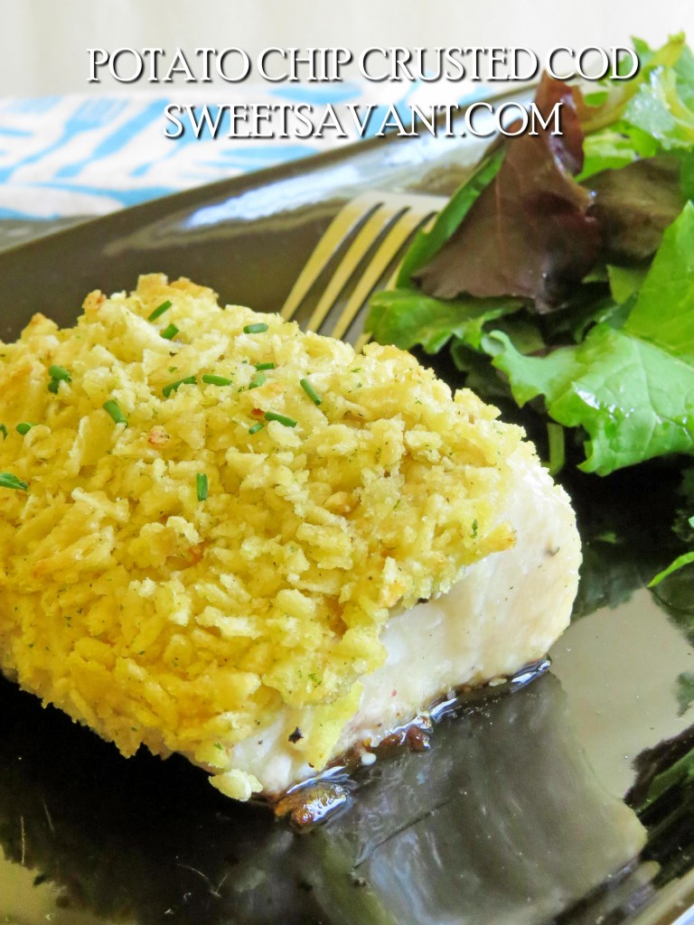 potato chip crusted cod Sweet Savant