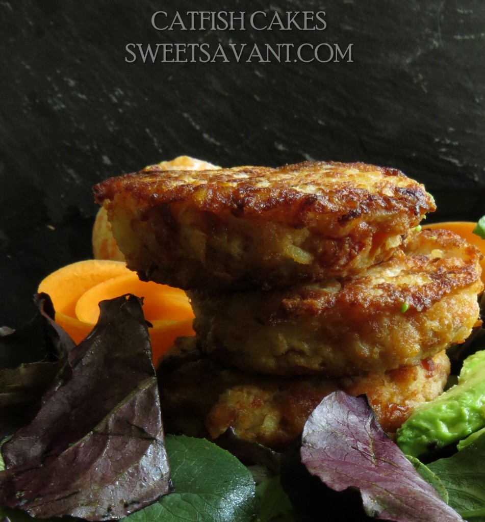 Catfish Cakes recipe sweetsavant.com America's best food blog
