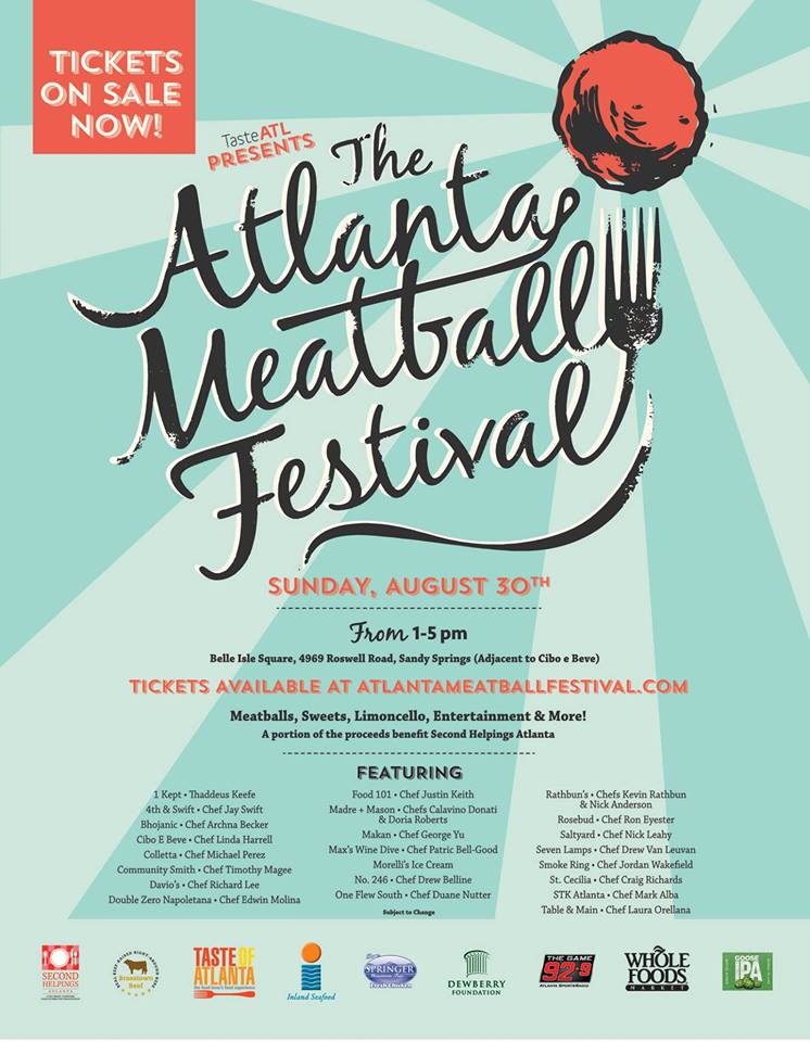 Atlanta Meatball fetival Sweet Savant America's best food blog