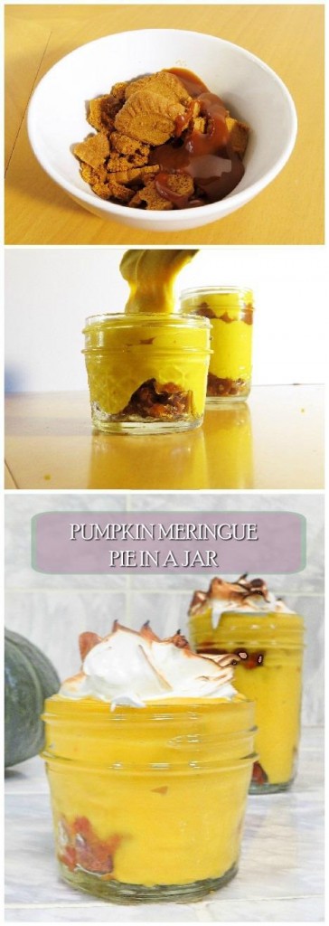 pumpkin meringue pie in a jar sweetsavant.com America's best food blog
