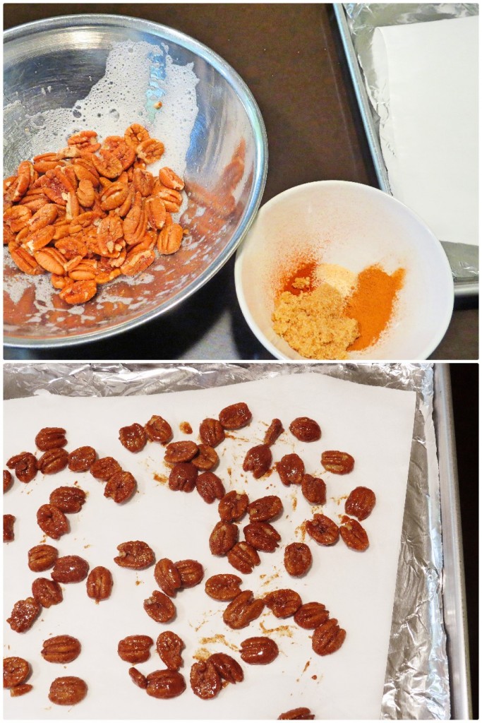 easy entertaining guide sweet and spicy pecans recipe sweetsavant.com 