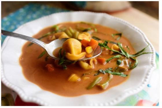 veggie tortellini soup Pioneer Woman