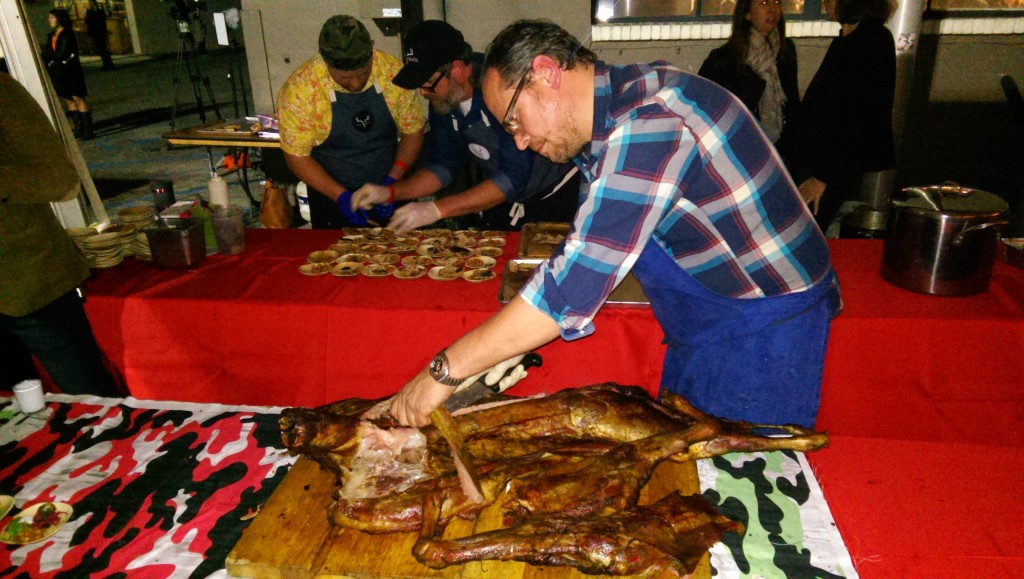 Charleston wine and food festival roasted goat Sweet Savant America's best food blog best travel blog