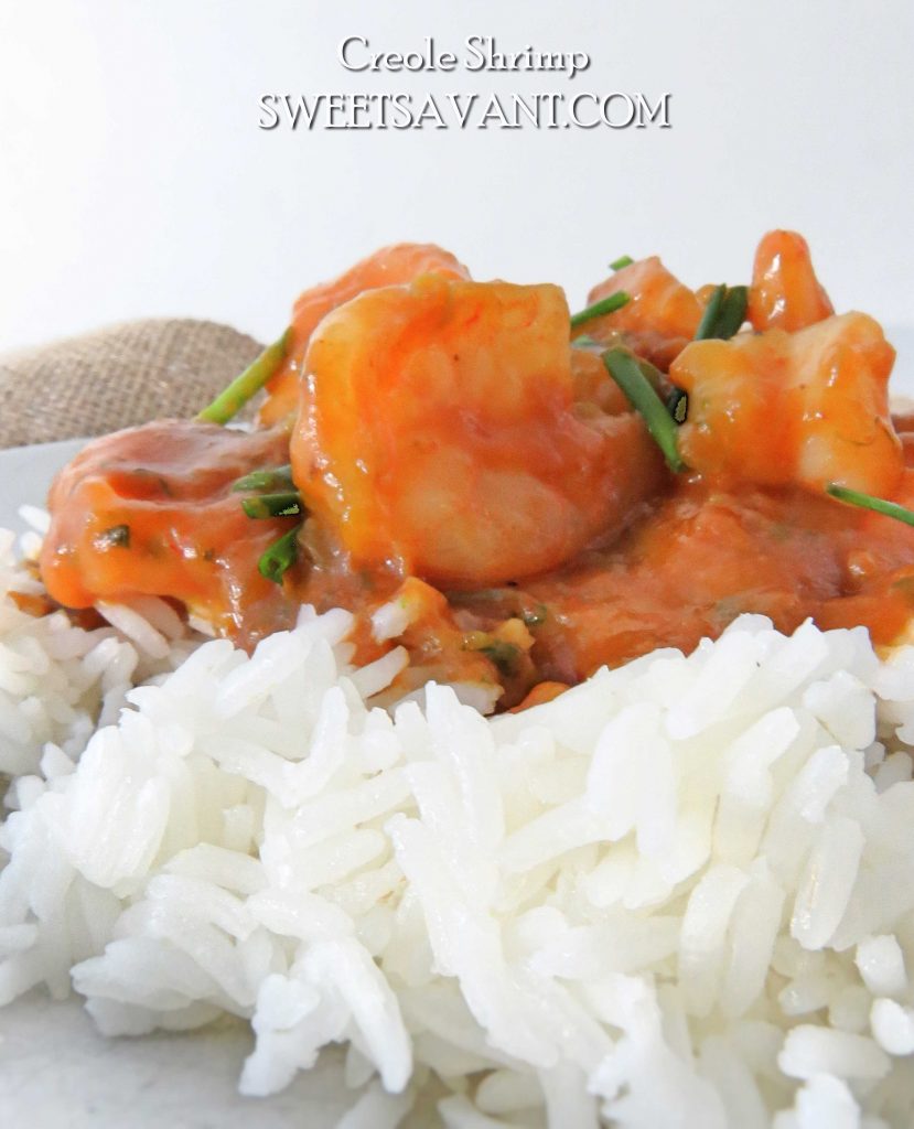 shrimp creole Creole shrimp sweetsavant.com America's best food blog