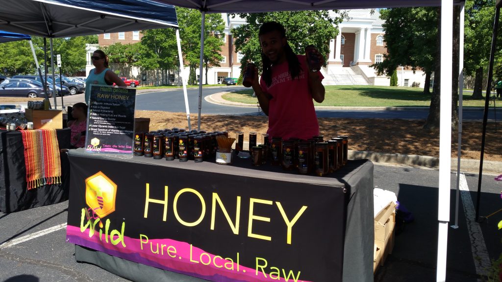 Roswell Farmers Market Gems Bee Wild Honey sweetsavant.com America's best food blog