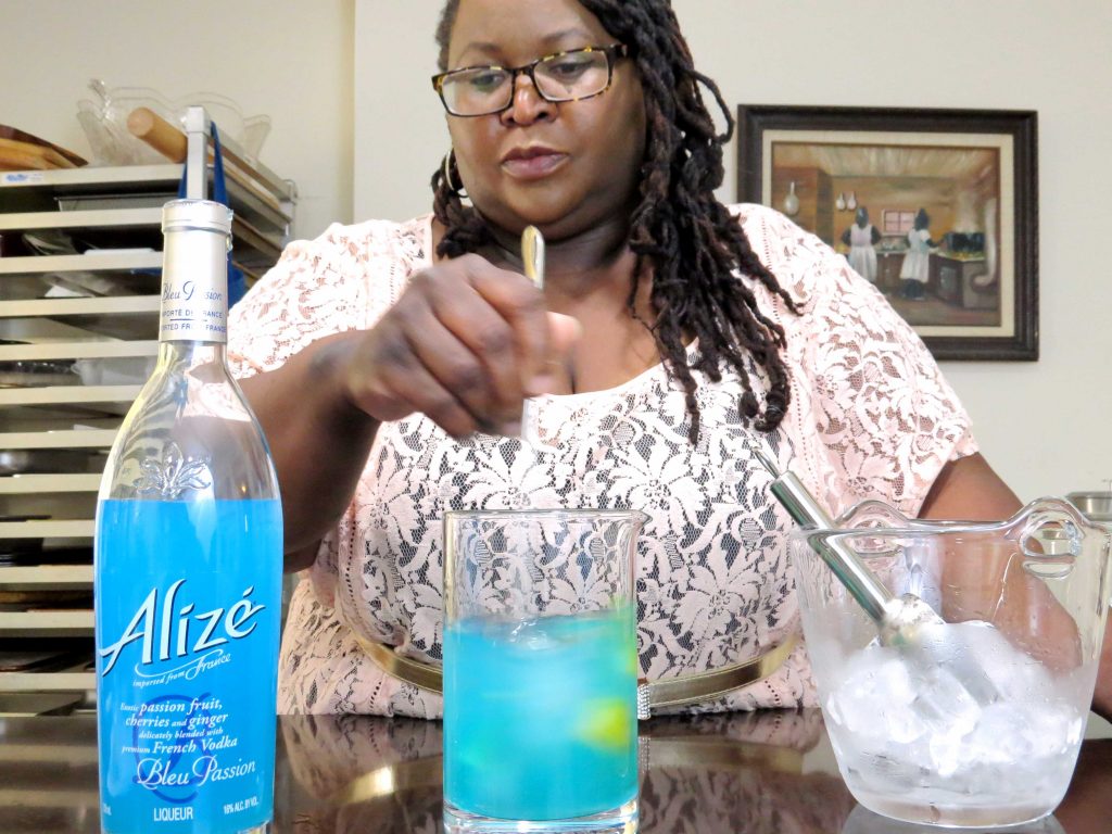 Alize Blue Passion Cocktails with Alize sweetsavant.com America's best food blog