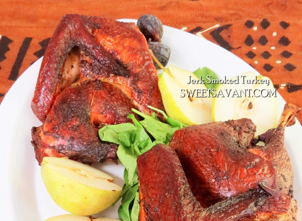 jerk smoked turkey sweet savant America's best food blog Thanksgiving recipes