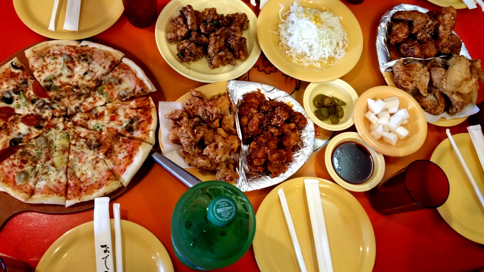My Favorite Suwanee Chicken and Pizza Explore Gwinnett #SeoulOfTheSouth Korean Restaurant Tour