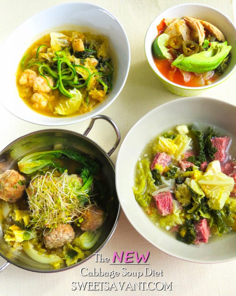 the new cabbage soup diet sweetsavant.com America's best food blog low carb Whole 30 approved
