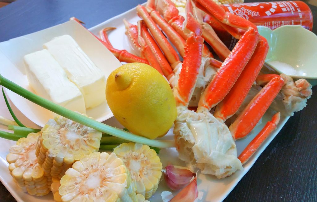 chili butter roasted crab legs Sweet Savant America's best food blog how to cook crab legs