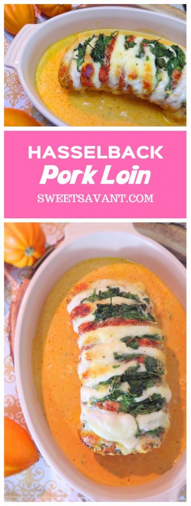 hasselback pork loin Sweet Savant America's best food blog