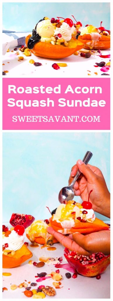 acorn squash sundae Sweet Savant America's best food blog Atlanta food blogger