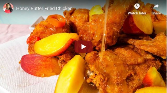 honey butter fried chicken how to make fried chicken Sweet Savant America's best food blogger