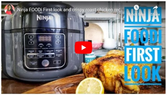 how to make a roast chicken in the Ninja Foodi Ninja Foodi chicken Recipes Sweet Savant America's best food blog