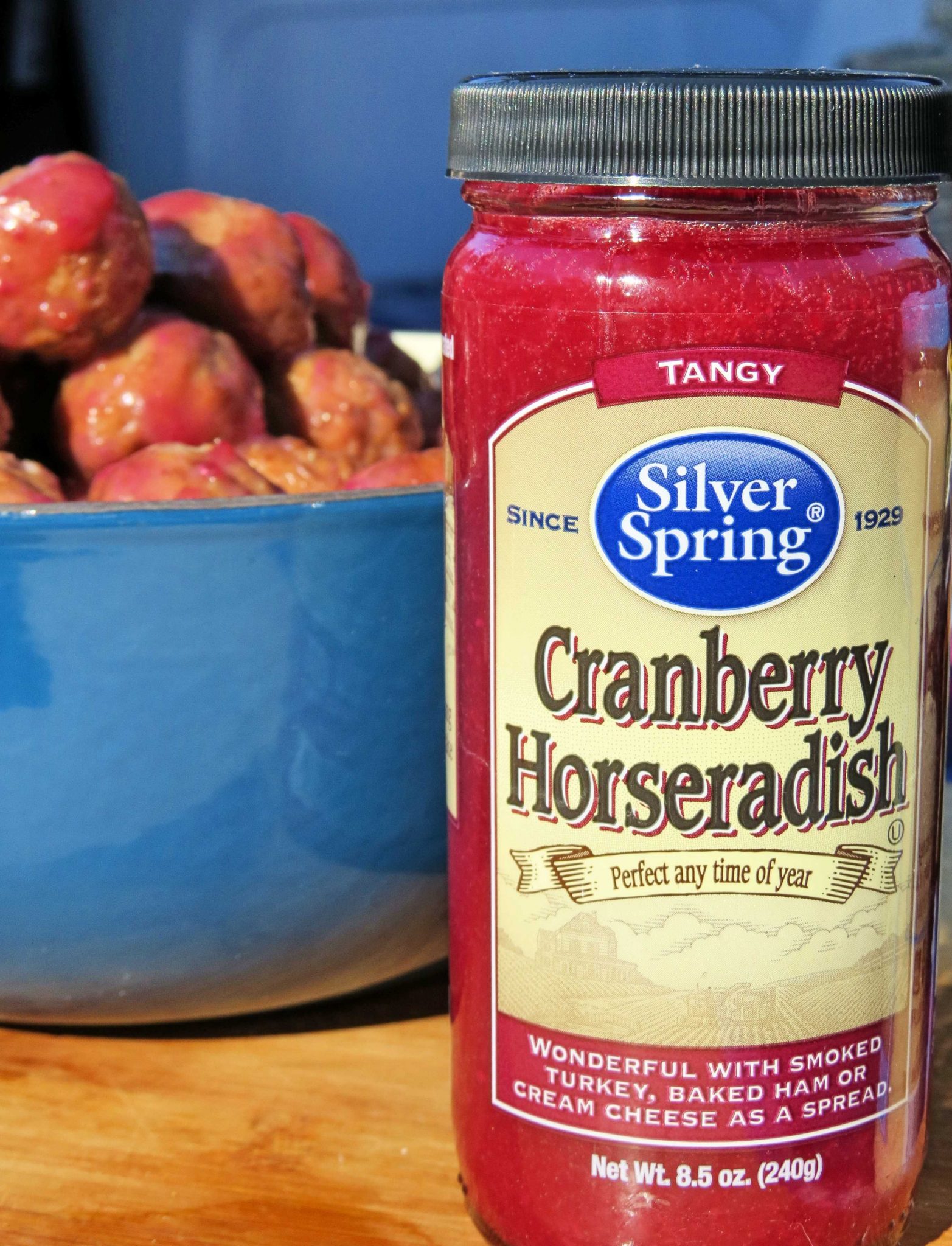 silver springs cranberry horseradish easy tailgate food party food ideas Silver Spring Foods horseradish Sweet Savant