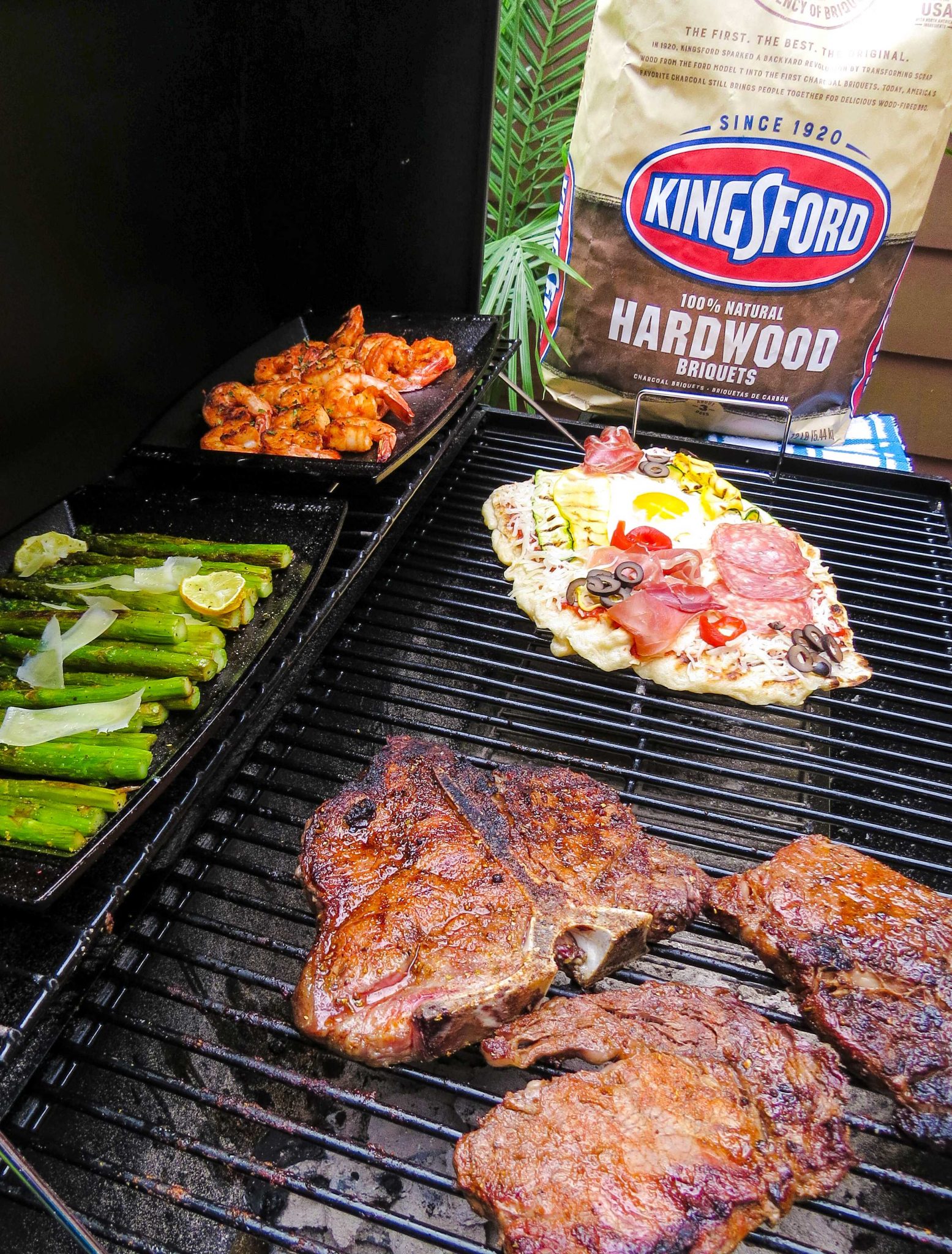 home depot kingsford hardwood charcoal best grilled pizza at home Sweet Savant America's best food blogger