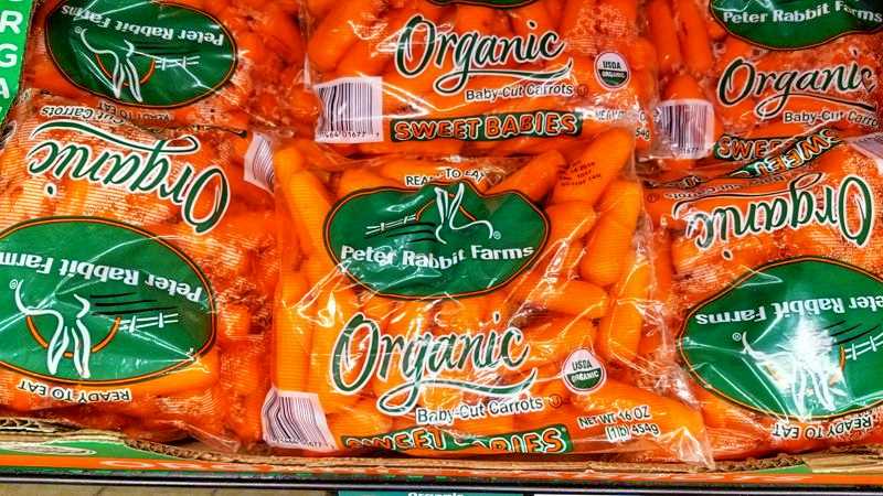 organic carrots Guide to organic foods at Aldi Sweet Savant America's best food blog