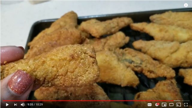 Southern fried whiting recipe Sweet Savant video Southern fried whiting fish