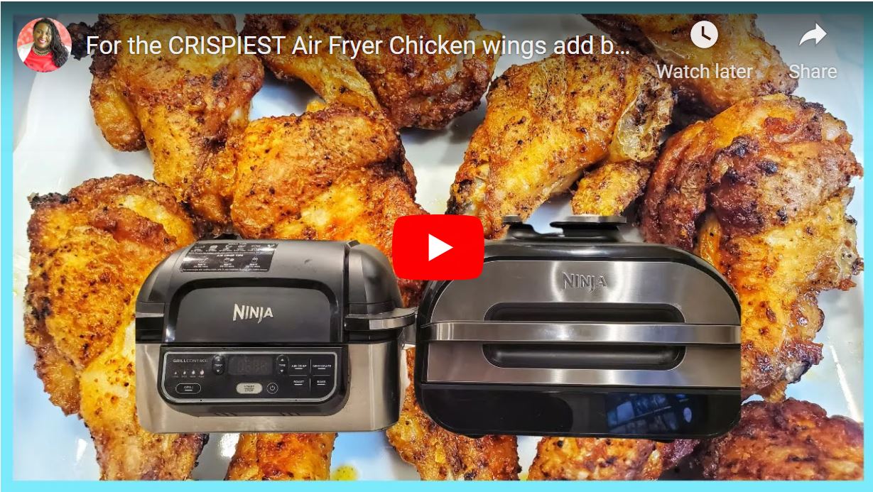 Crispy air fryer chicken wings YouTube