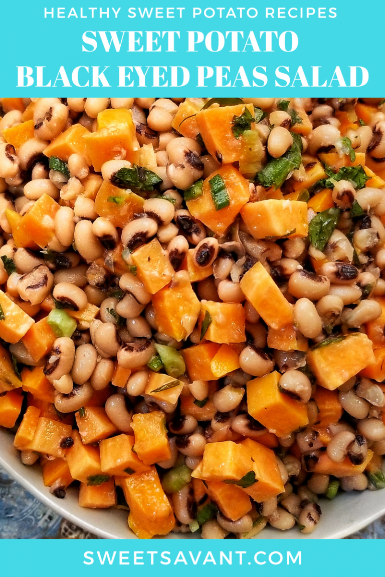 Black Eyed Peas Sweet Potato Salad 2020 Cookout Takeover