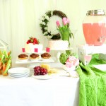 pink spring party sweetsavant.com America's best food blog