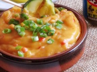 Spice up the playoffs with El Yucateco XXX Hot Beer Cheese Fondue sweetsavant.com America's best food blog