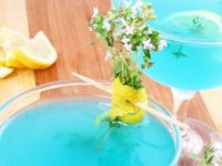 Alize Blue Passion Cocktails with Alize sweetsavant.com America's best food blog