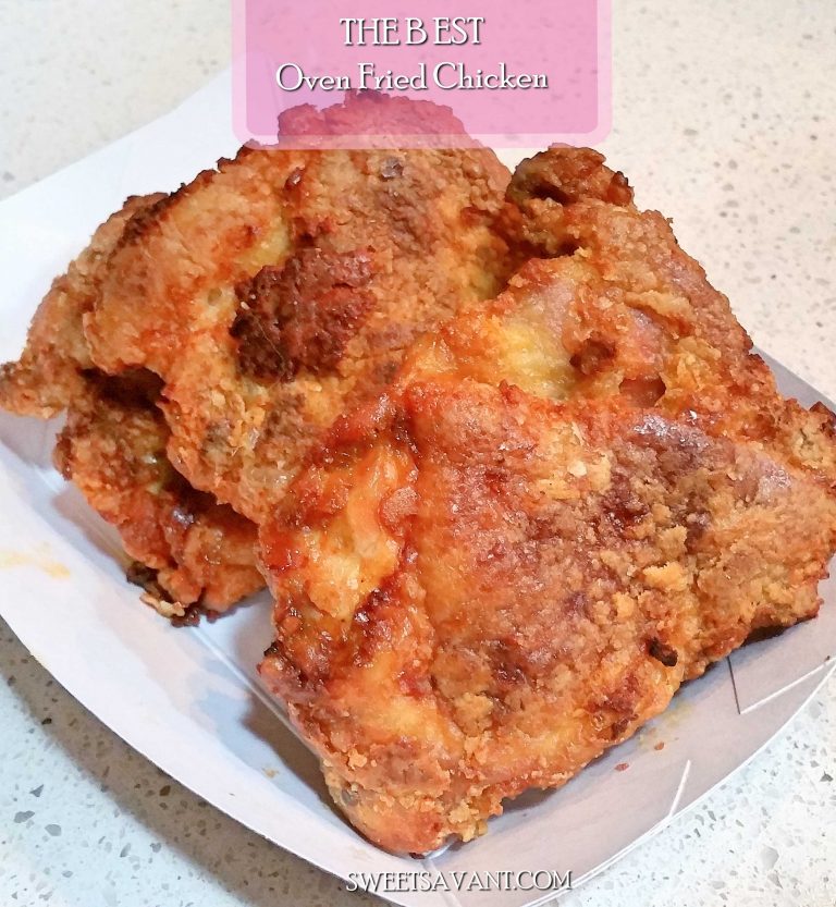 the best oven fried chicken recipe ever Sweet Savant
