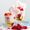 Valentine's day dessert recipe How to make a fool a messy trifling fool sweetsavant.com America's best food blog
