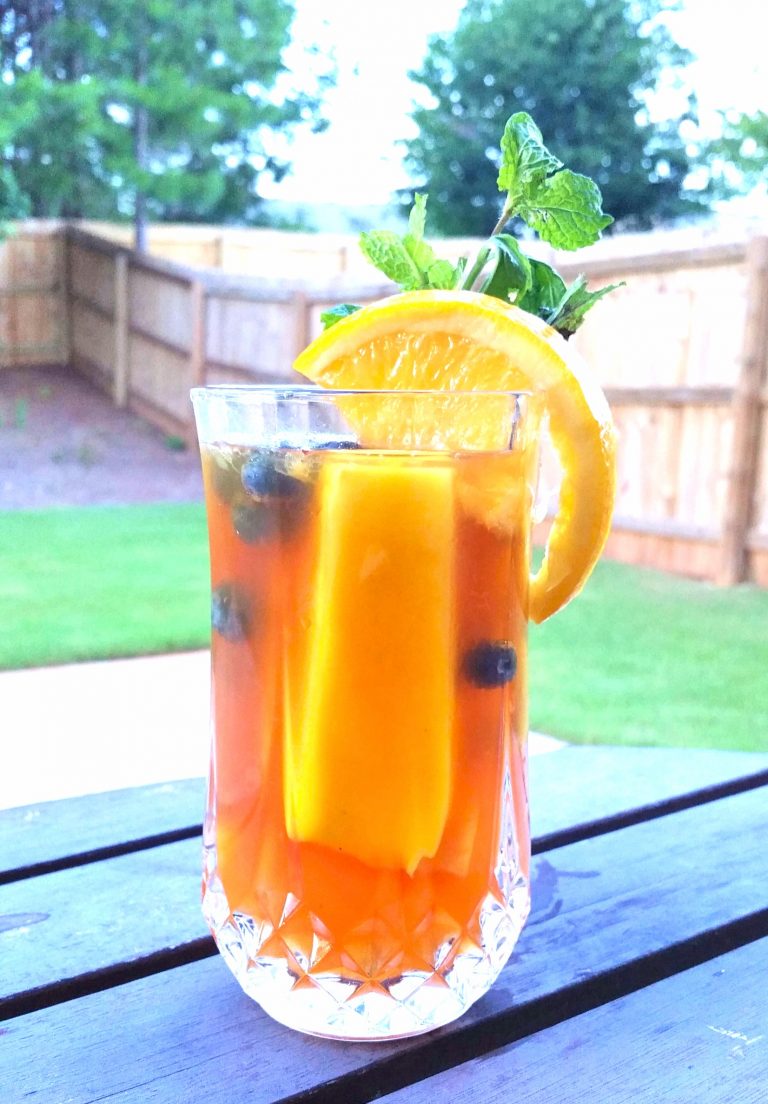 Pimm's Punch Big Batch Cocktail Recipe Sweet Savant