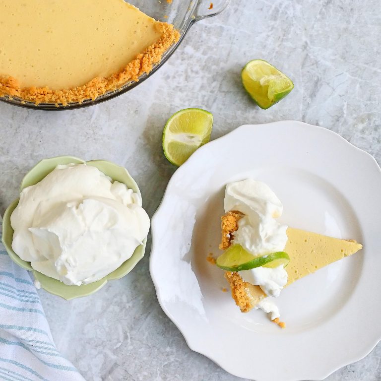 Deep Dish Key Lime Pie with Golden Sandwich Cookie Crust Sweet Savant