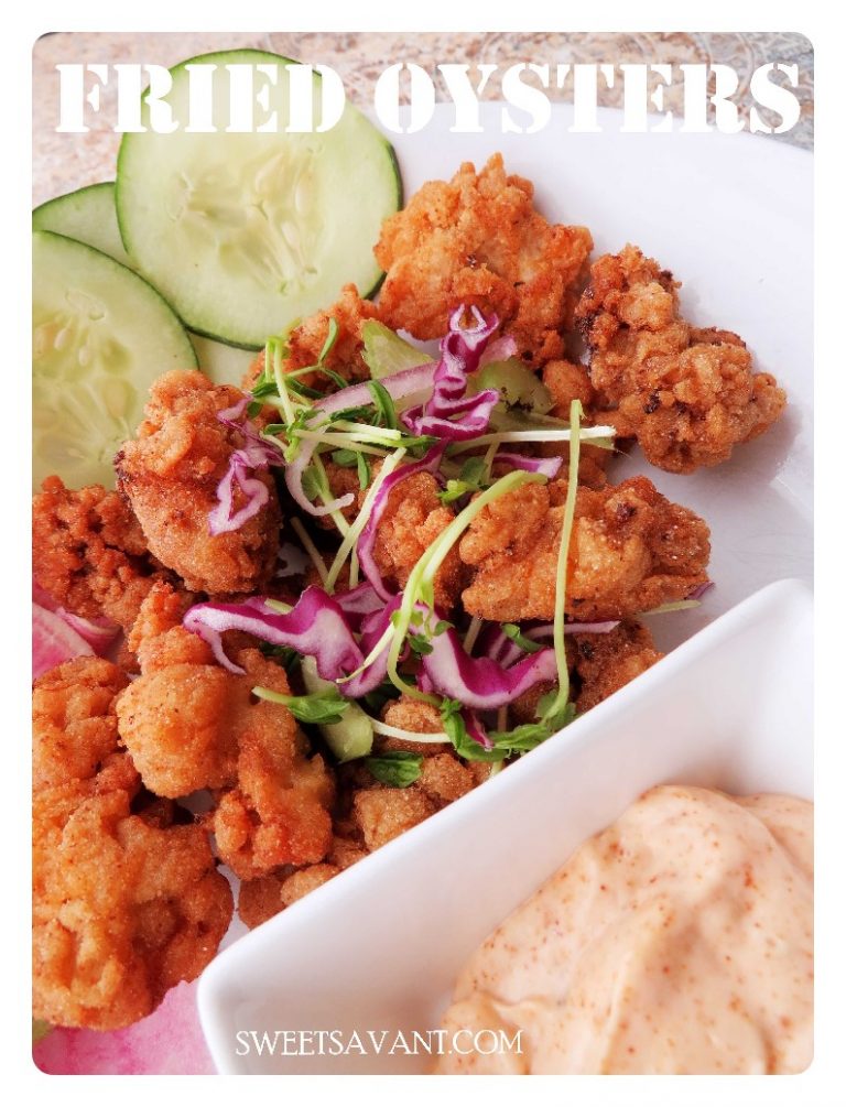 Hot and Crispy Southern Fried Oysters - Sweet Savant