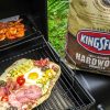 Home Depot Kingsford hardwood charcoal best grilled pizza at home