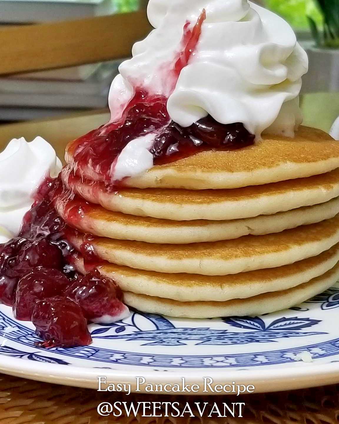 easy pancake recipe Sweet Savant America's best food blogger Atlanta food blogger