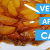 vegan apple upside down cake vegan dessert recipes Sweet Savant America's best food blogger cast iron skillet dessert recipes