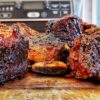 bbq air fryer beef ribs made in the Ninja Foodi Grill by Sweet Savant America's best food blog