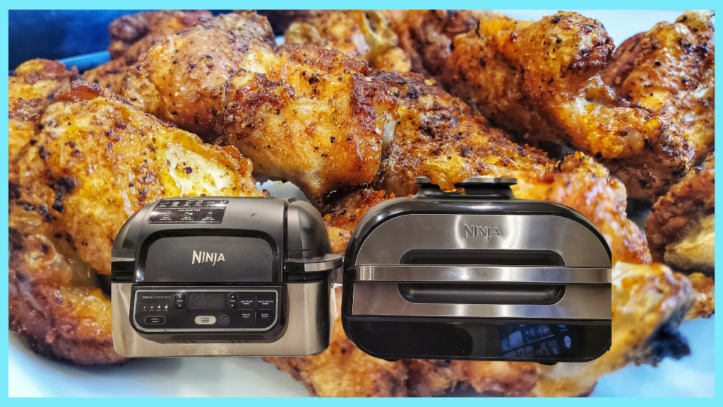 EXTRA CRISPY air fryer chicken wings Ninja Foodi Grill Crispy Chicken